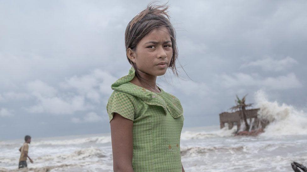 Haunting portrait of young storm victim wins photo award