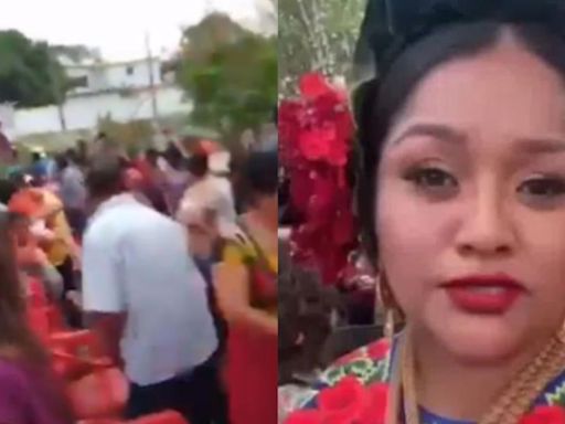 Reportan balacera en cierre de campaña de Rosalinda López, candidata de Morena a Matías Romero, Oaxaca