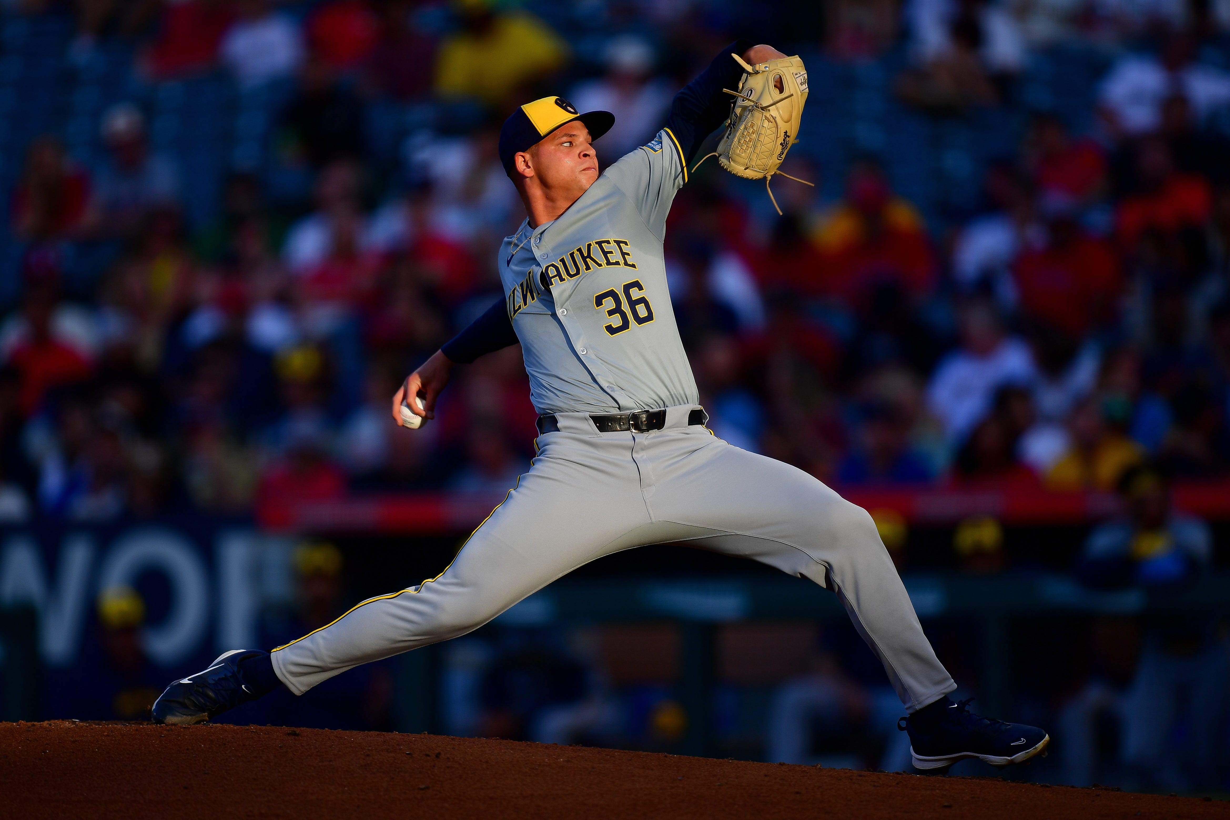 Cut by three teams in one year not long ago, Tobias Myers is now a staple in the Brewers' rotation