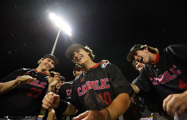 Charlotte Catholic baseball moves on to quarterfinals after shutting out No. 1 Cox Mill