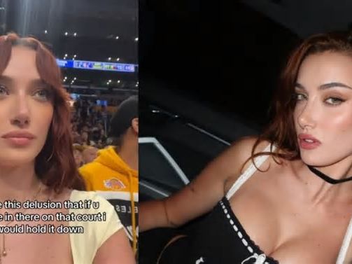 Olivia O’Brien, la joven que se volvió viral durante el partido entre Nuggets y Los Lakers