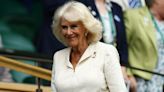 Queen Camilla looks radiant in cream dress in surprise Wimbledon appearance