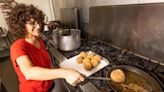 She was born in Sicily and learned to cook there. Now she has a deli/restaurant in Ocala.