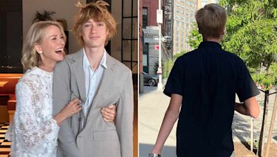 Naomi Watts Shares Photo of Son Sasha with Sweet Message: 'He's Back. My Heart is Pounding'