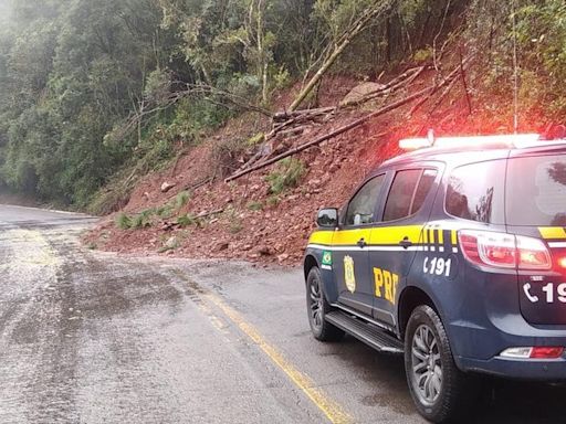 BR-116, entre Caxias e São Marcos, é liberada em sistema pare e siga; confira outras rodovias | Pioneiro