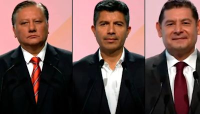 Primer debate por la gubernatura de Puebla 2024: Alejandro Armenta, Eduardo Rivera y Fernando Morales se enfrentan