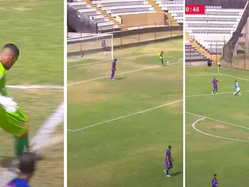 Insólito error de un árbitro en la Liga 2: le cobró ‘offside’ a portero tras realizar saque de meta en Alianza Universidad vs Llacuabamba