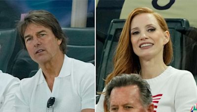 Tom Cruise oder Jessica Chastain: Hollywood fiebert bei Olympia mit