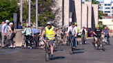 'Ride with the Mayor' bike tour highlights bicycle infrastructure