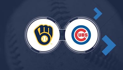 Brewers vs. Cubs TV Channel and Live Stream Info for May 27