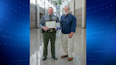 Local DNR officer honored for recognizing stroke symptoms over the phone