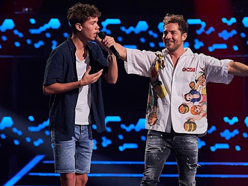 El regalo de David Bisbal a Raúl con ‘Mi princesa’ en La Voz Kids