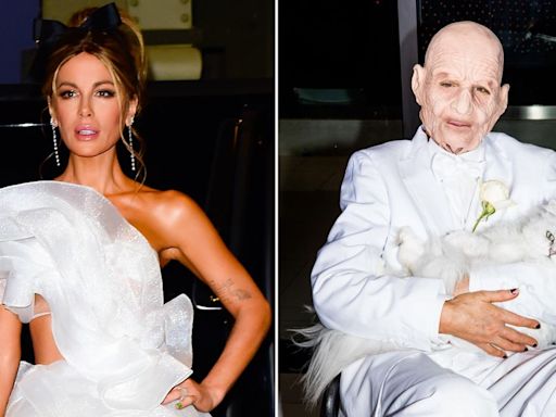 Kate Beckinsale Poses as an Old Man With a New Message to Online Trolls