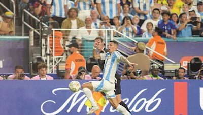 Di María cerró la novela perfecta y Lautaro fue el goleador de la Copa - Diario Hoy En la noticia