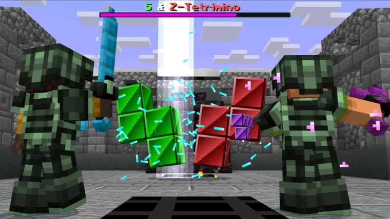 The new Tetris DLC for Minecraft is more than just moving blocks around