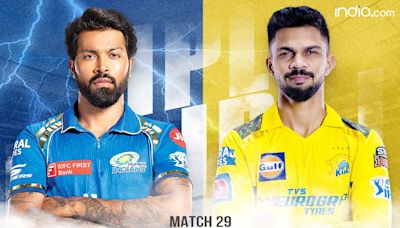 MI Vs CSK, IPL 2024 LIVE UPDATES, Match 29: Spotlight On MS Dhoni, Rohit Sharma At Wankhede