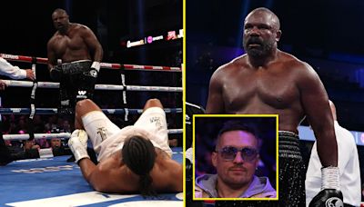 Chisora floors and beats Joyce in incredible slugfest as Usyk applauds