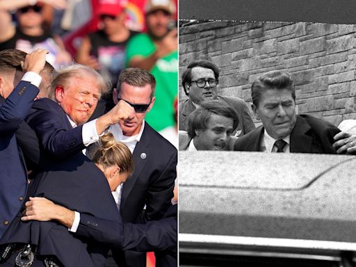 How Trump's assassination attempt compares to the attempt on Ronald Reagan's life in 1981