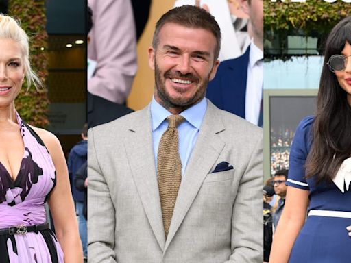 All of the A-list celebrities seen so far at Wimbledon, London's premier tennis tournament