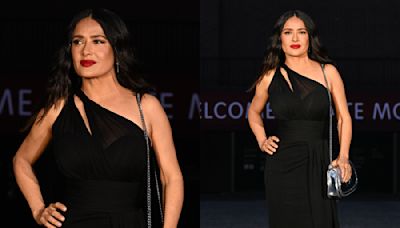 Salma Hayek Holds Court on the Gucci Front Row in Little Black Dress With Dua Lipa, Stray Kids’ Lee Know and More...