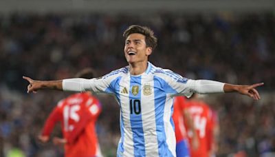 Paulo Dybala gets back on Argentina’s score sheet in 3-0 win over Chile