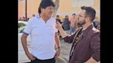 Evo Morales visita casillas electorales en Iztapalapa, tras ser invitado por Morena