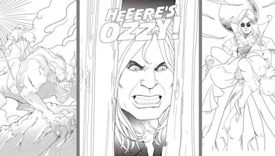 Rejoice! An official Ozzy Osbourne colouring book is on the way