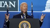 Biden says during news conference he's going to 'complete the job' despite calls to bow out