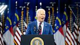 Biden Touts Infrastructure Funds in Bid to Flip North Carolina