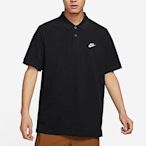 Nike AS M NK CLUB SS POLO PIQUE [FN3895-010] 男 POLO衫 短袖上衣 黑