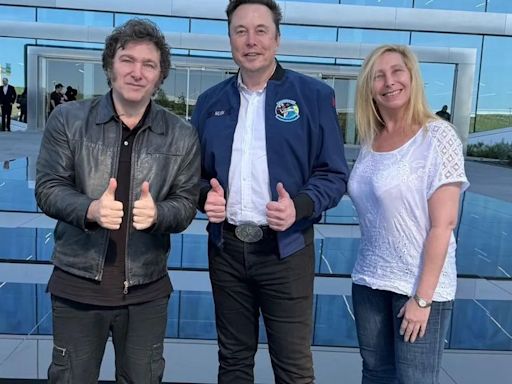 Milei llegó a Los Ángeles: encuentros con Elon Musk y Gianni Infantino, entre su agenda