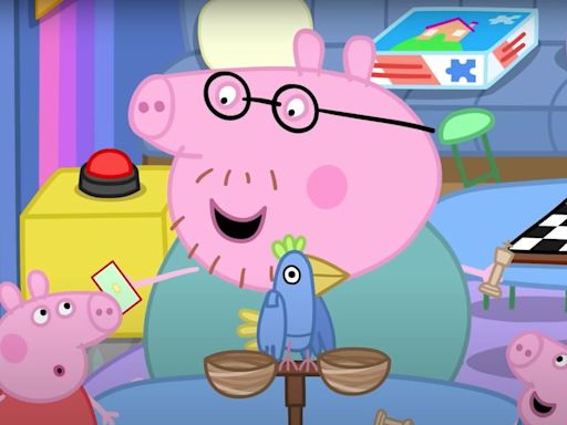 La noche de juegos con Peppa Pig que ves como maratón de capítulos en YouTube