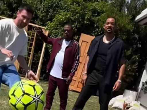 Lionel Messi Makes An Unexpected Appearance In Will Smith’s Instagram Video - News18