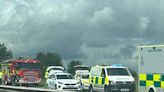 Emergency services scrambled to 'serious' smash on Scots motorway as road locked down