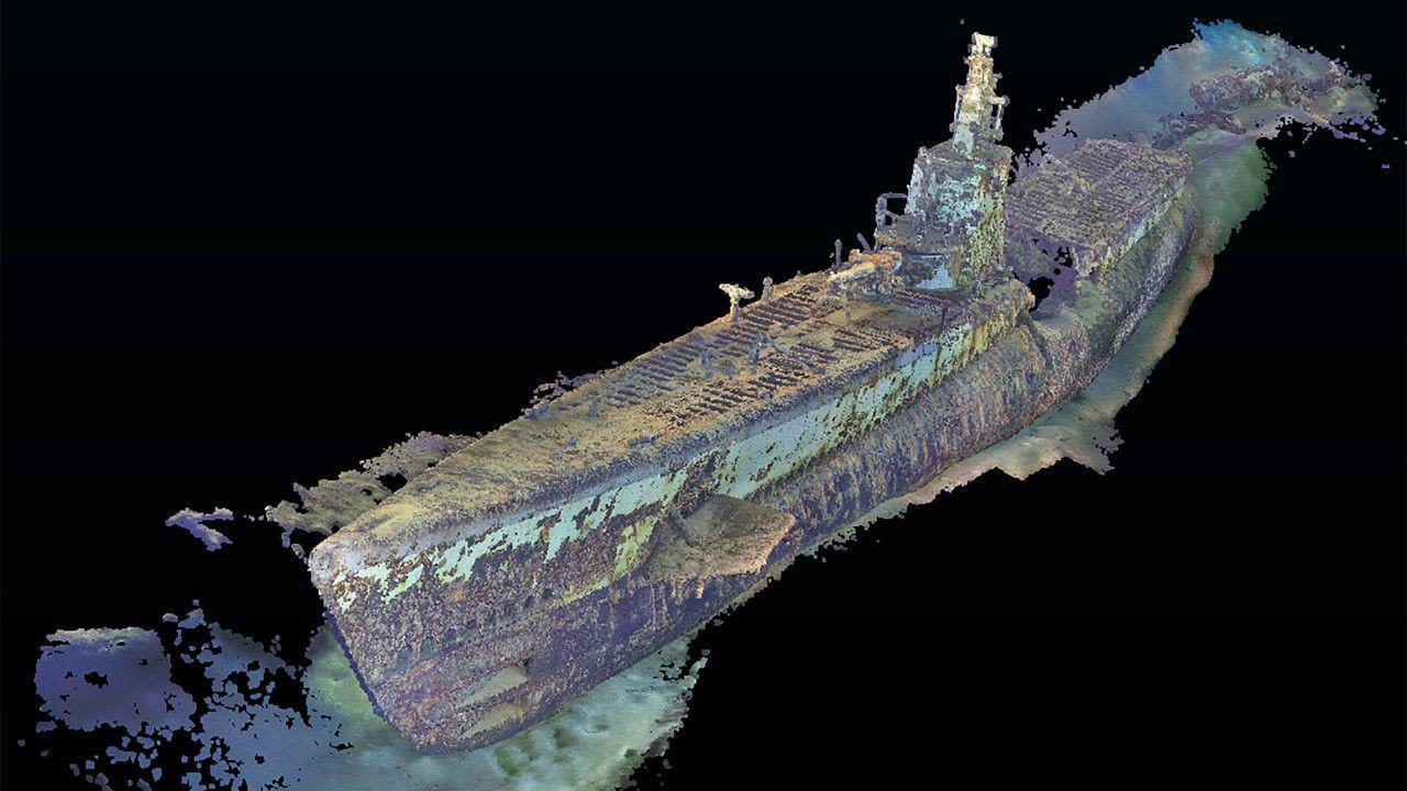 Wreckage of US World War Two submarine found after 80 years