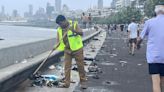 Victory parade: Trash including water bottles, footwear collected in 2 dumpers in Mumbai