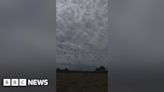 Dust devil turns 'hay devil' in Devon farmer's field