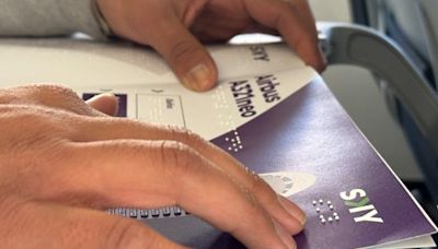 SKY Airline lançou guia em braille para passageiros com deficiência visual