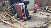 Baby among at least five killed as tornadoes leave trail of destruction in central US