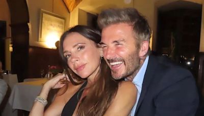 David Beckham tells Victoria he 'loves her' as she hits major career milestone