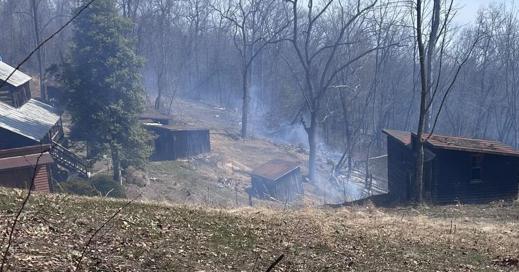 Civil War Era Cabin Survives Bergton Wildfires