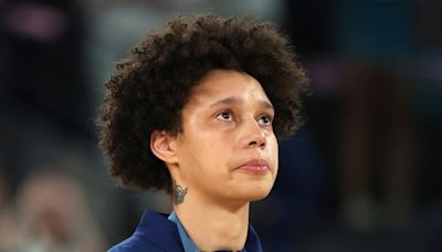 Brittney Griner was visibly emotional during the national anthem at the Paris Olympics. Here's why