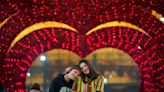 Flowers, chocolates and flash mobs: Valentine's Day celebrations around the world