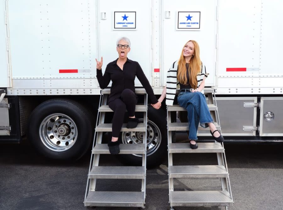 Lindsay Lohan, Jamie Lee Curtis begin filming ‘Freaky Friday 2’