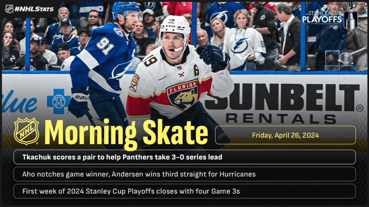 NHL Morning Skate for April 26 | NHL.com