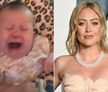 Hilary Duff’s Husband Matthew Koma Posts Hilarious Photo of Their Baby Crying While She’s Away: ‘Got This ...