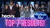 ‘American Idol’ Top 7 Results: Full Results