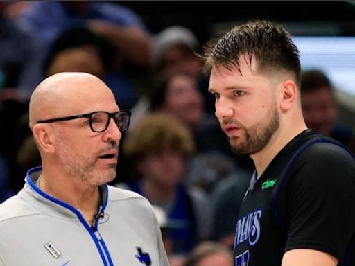 Doncic se ríe del despido de Xavi con Jason Kidd: “Voy a tomar el trabajo del Barça”