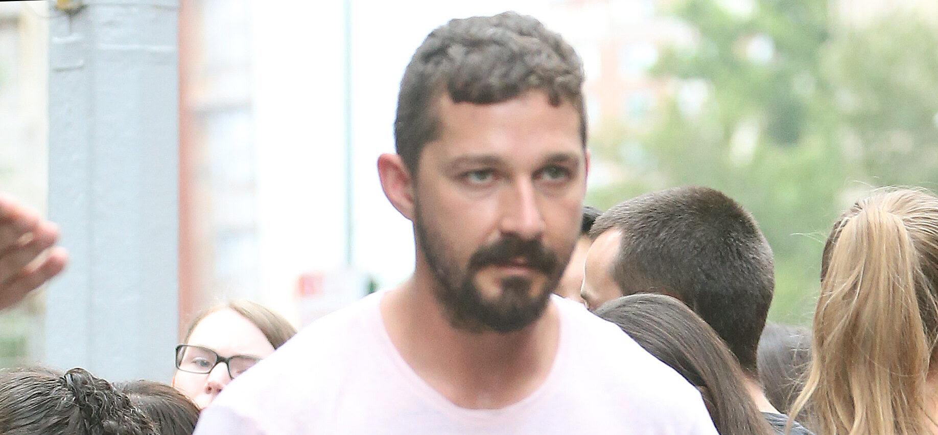 Shia LaBeouf Seen Walking With 'Stone Cold Look' After Scottish Bar Brawl