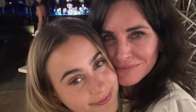 Courteney Cox's daughter Coco poses with siblings on special day